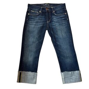 Joes Jeans The Best Friend Raw Hem rolled‎ Cuff Size 26